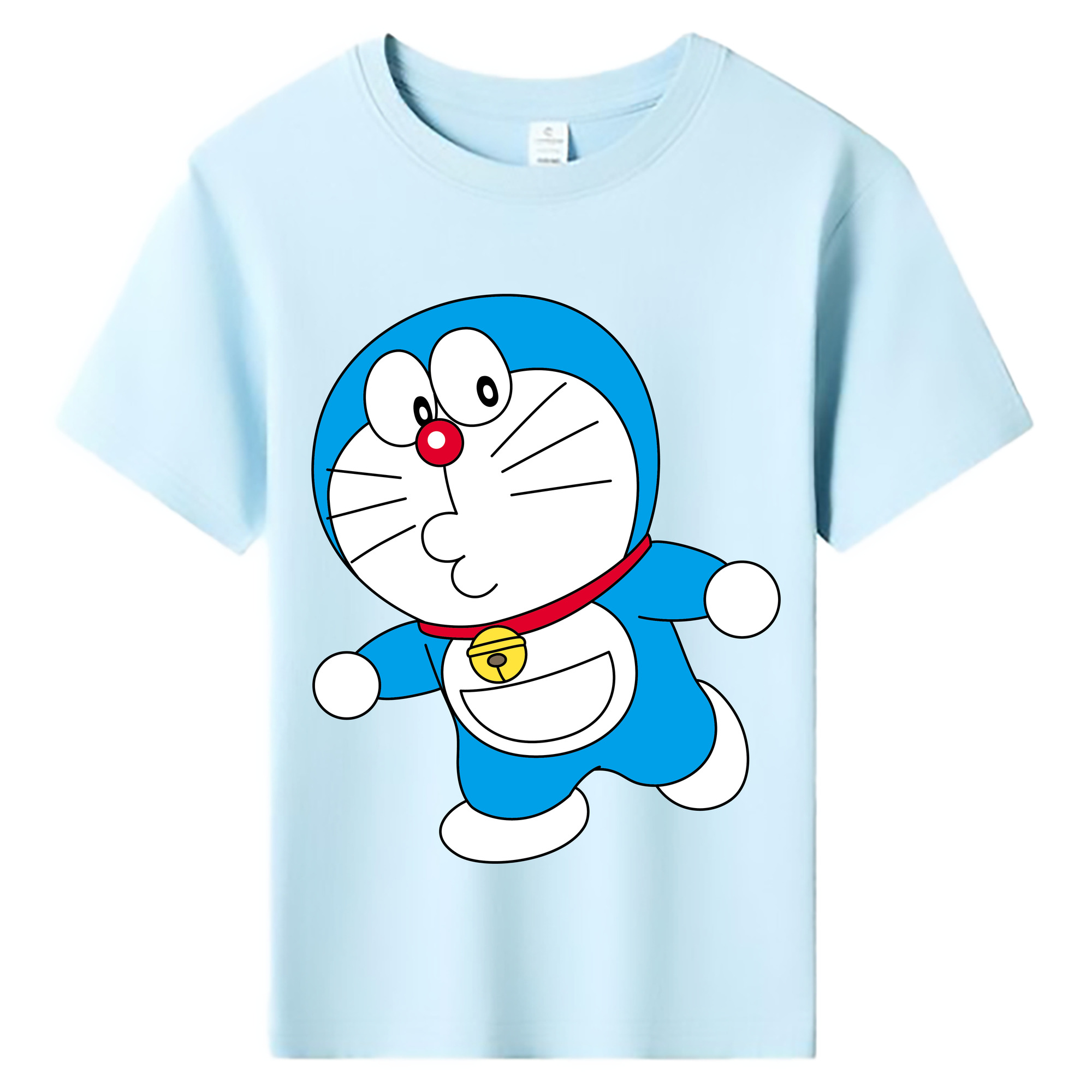 （画像用） ドラえもん Doraemon 綿100％キッズTシャツ（フロントプリント）
